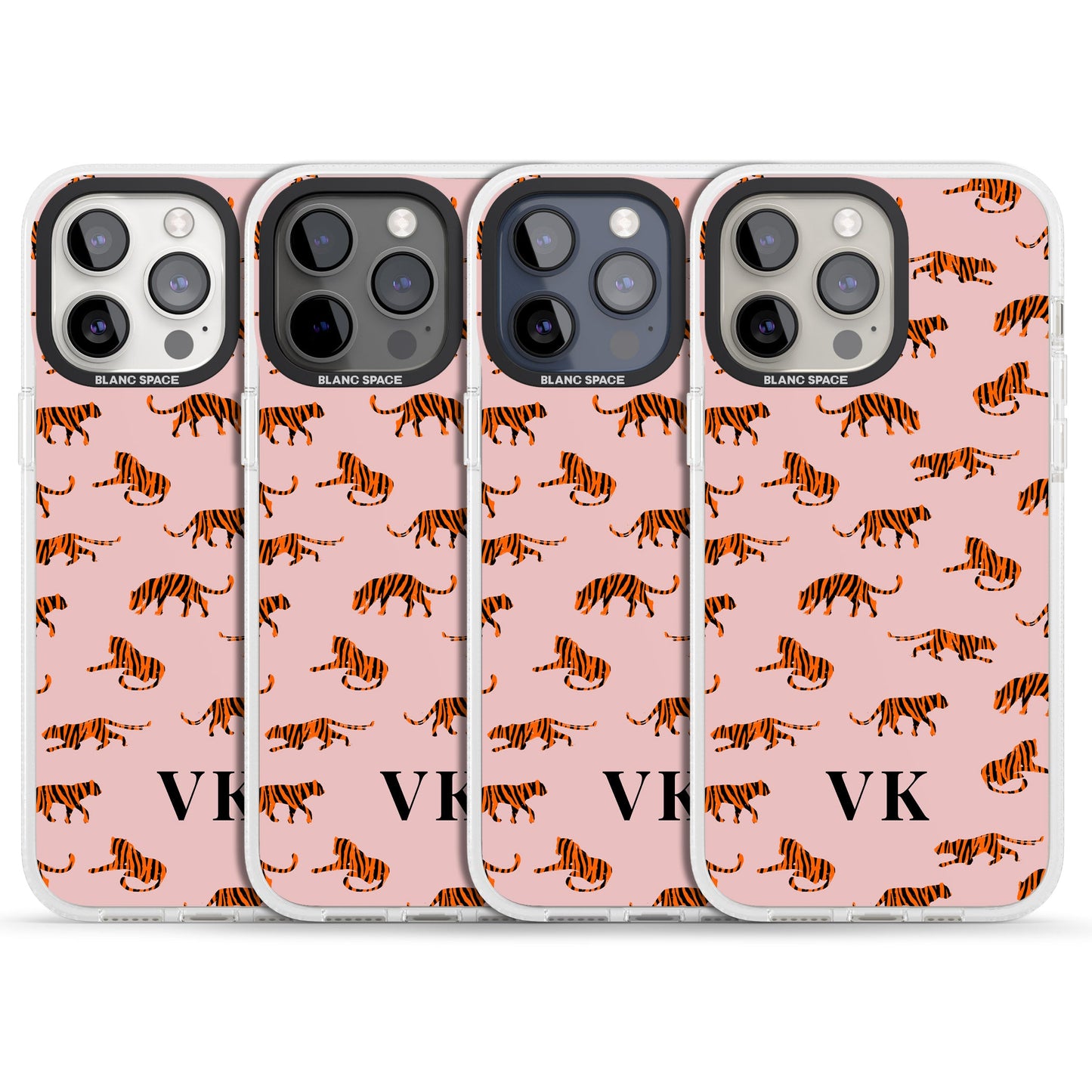 Personalised Pink Safari Tiger Pattern