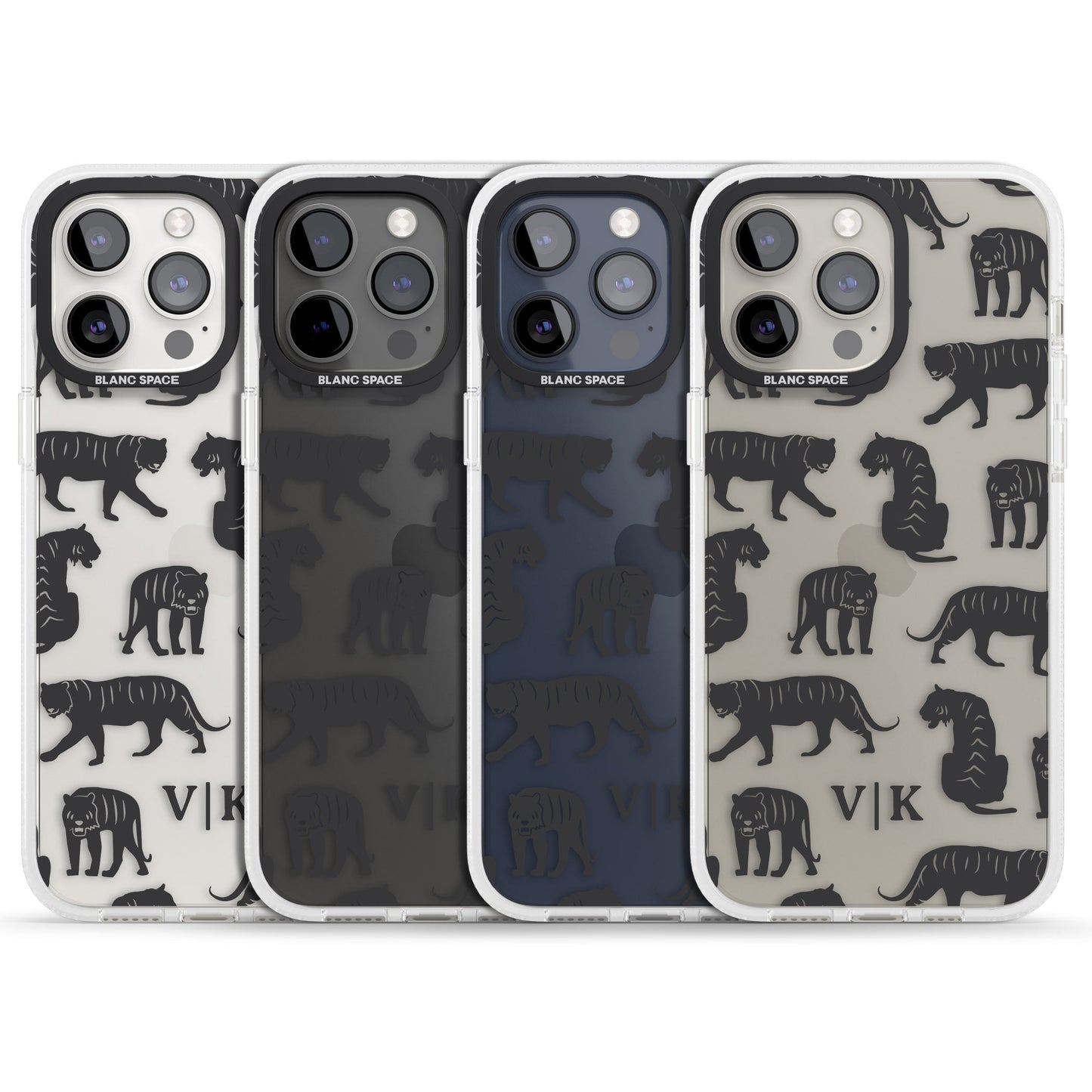 Personalised Tiger Silhouettes