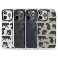 Personalised Tiger Silhouettes