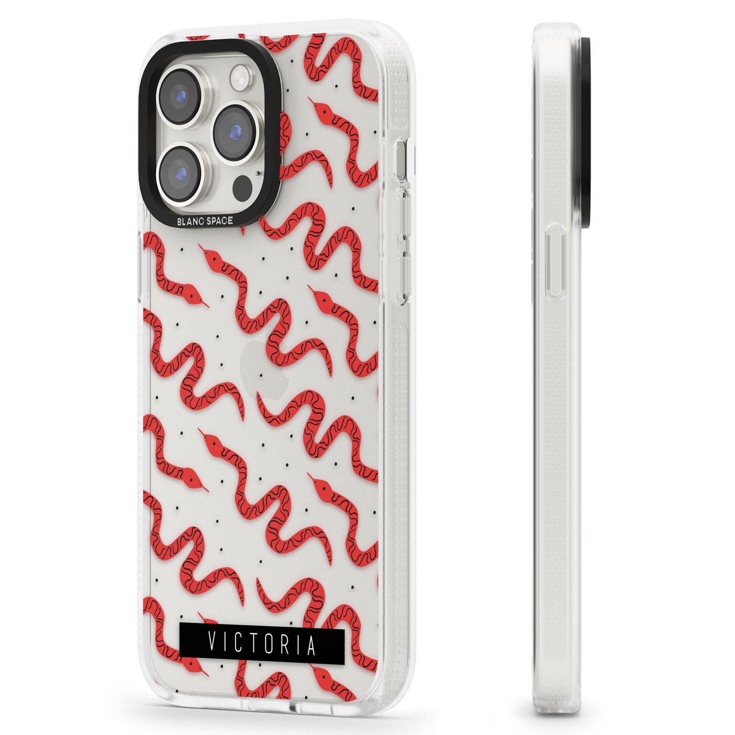 Personalised Red Snake Pattern