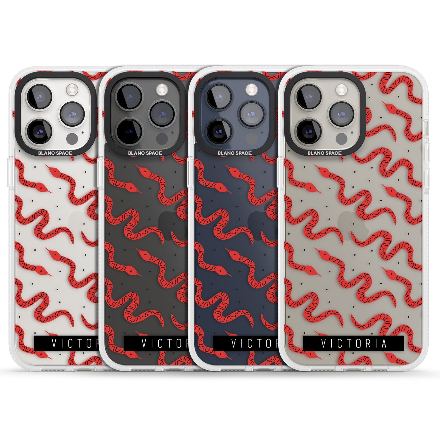 Personalised Red Snake Pattern