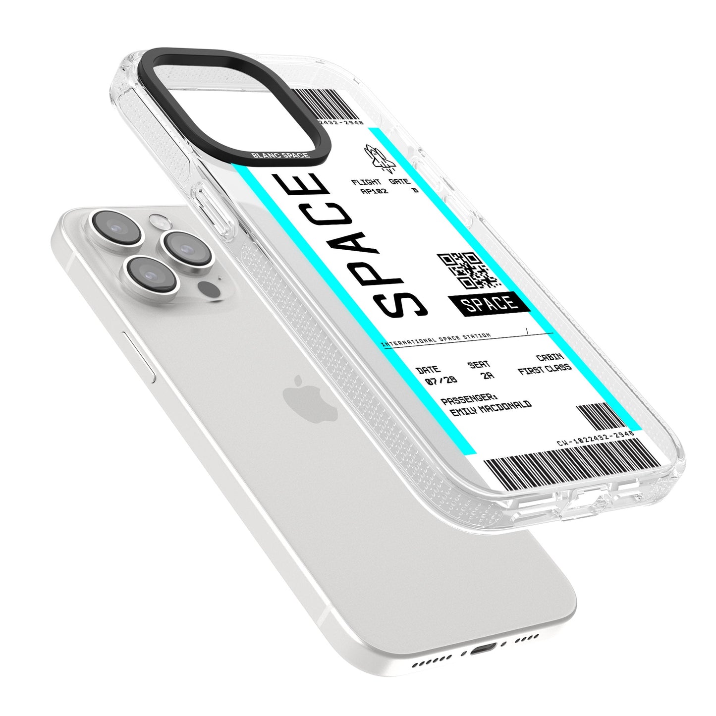 Personalised Space Travel Ticket