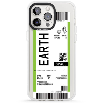 Personalised Earth Travel Ticket