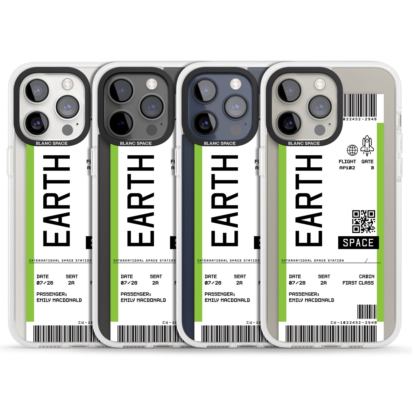 Personalised Earth Travel Ticket