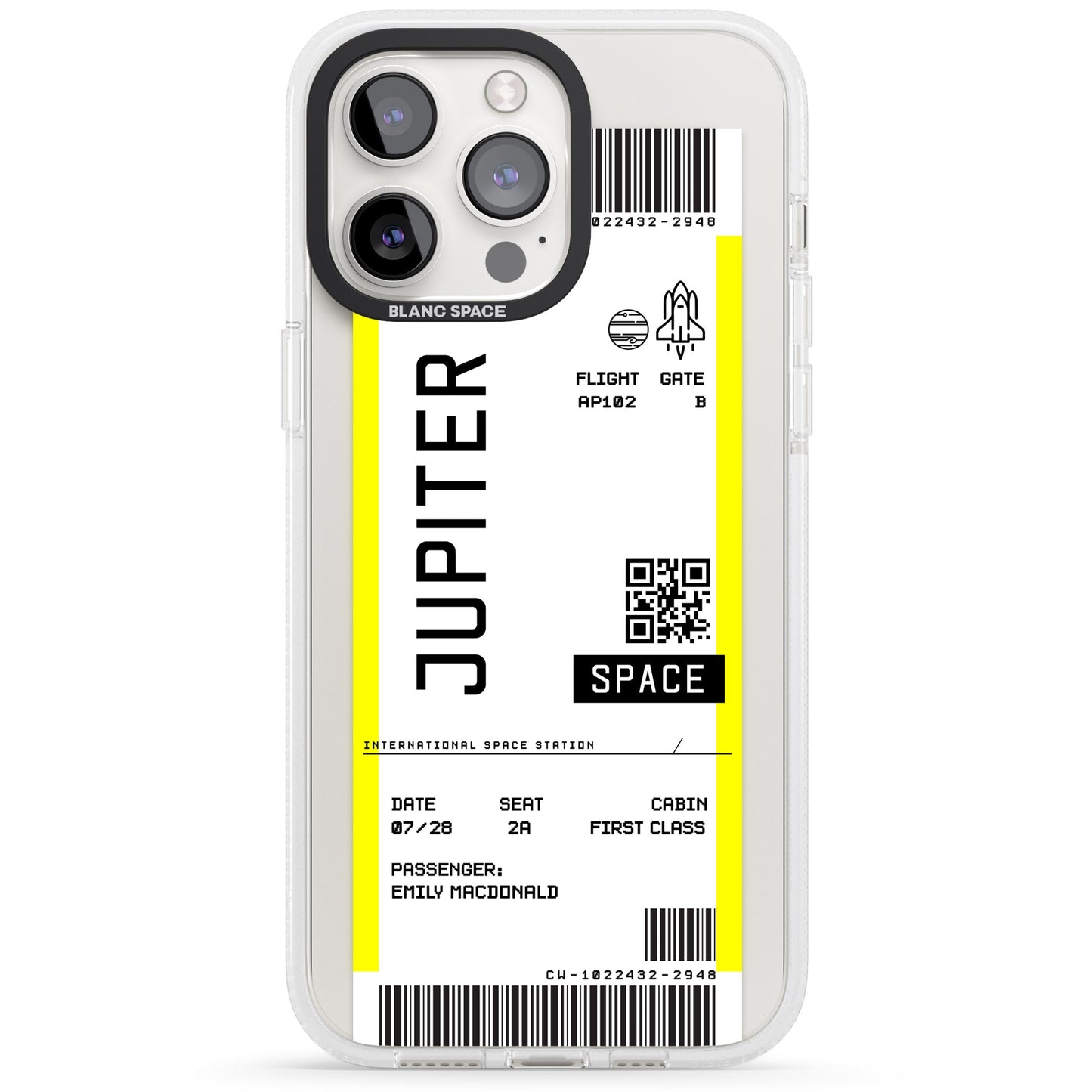 Personalised Jupiter Travel Ticket