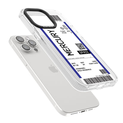 Personalised Mercury Travel Ticket