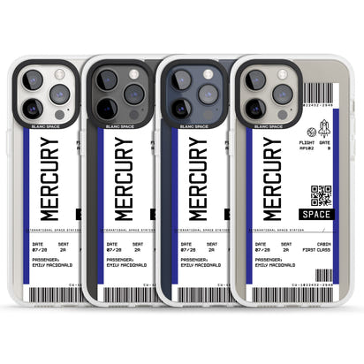 Personalised Mercury Travel Ticket