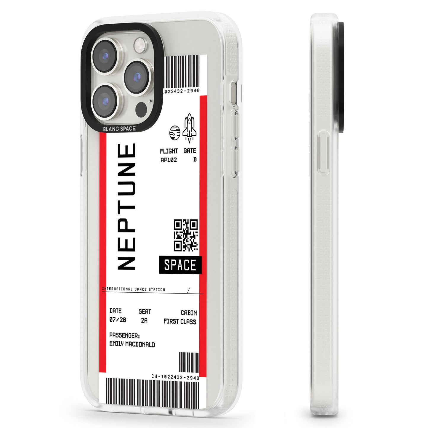 Personalisierte Neptune-Reisekarte