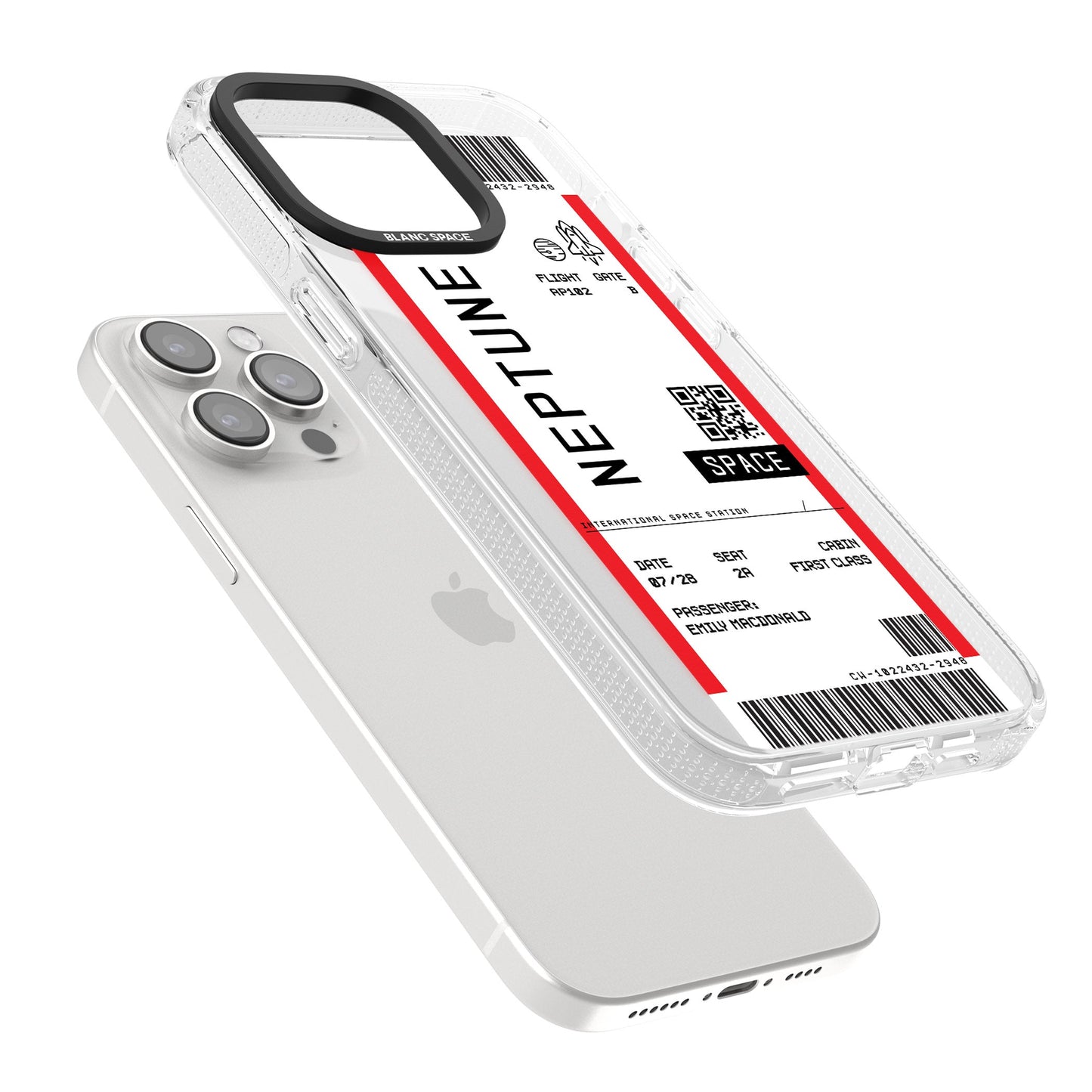 Personalisierte Neptune-Reisekarte