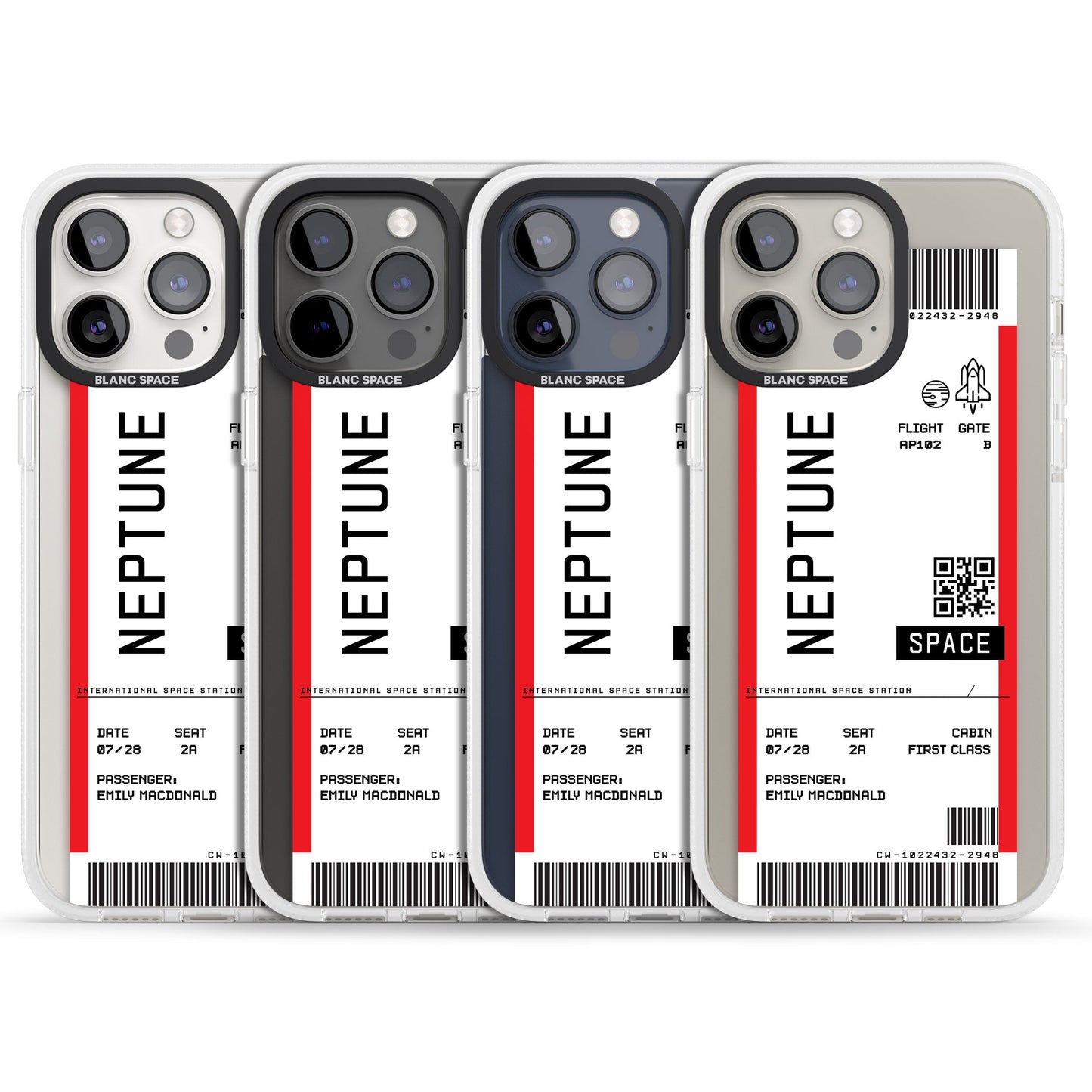 Personalisierte Neptune-Reisekarte