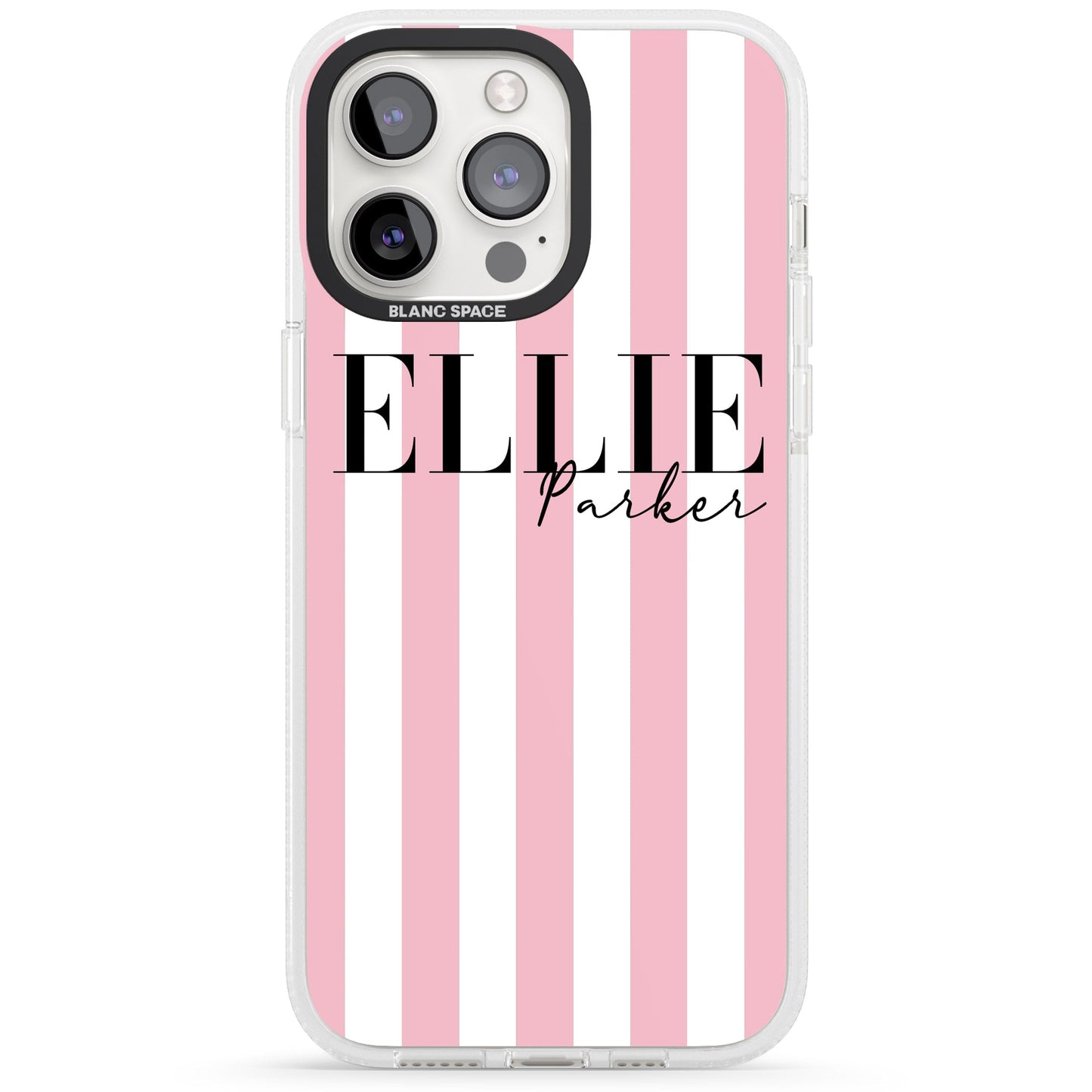 Personalised Pink Stripes