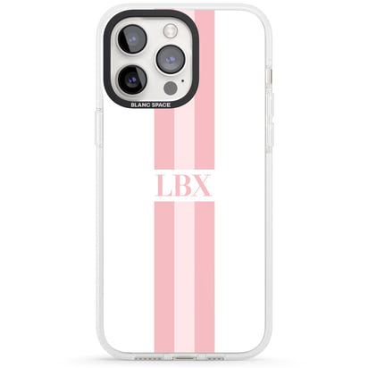 Personalised Minimal Pink Stripe