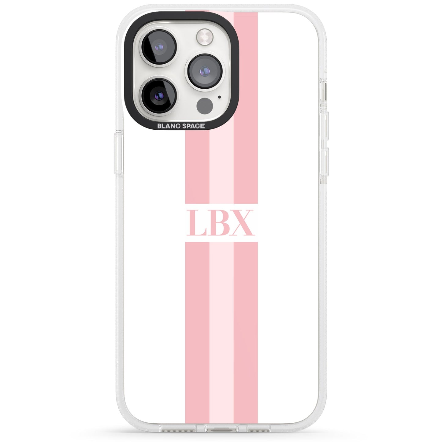 Personalised Minimal Pink Stripe
