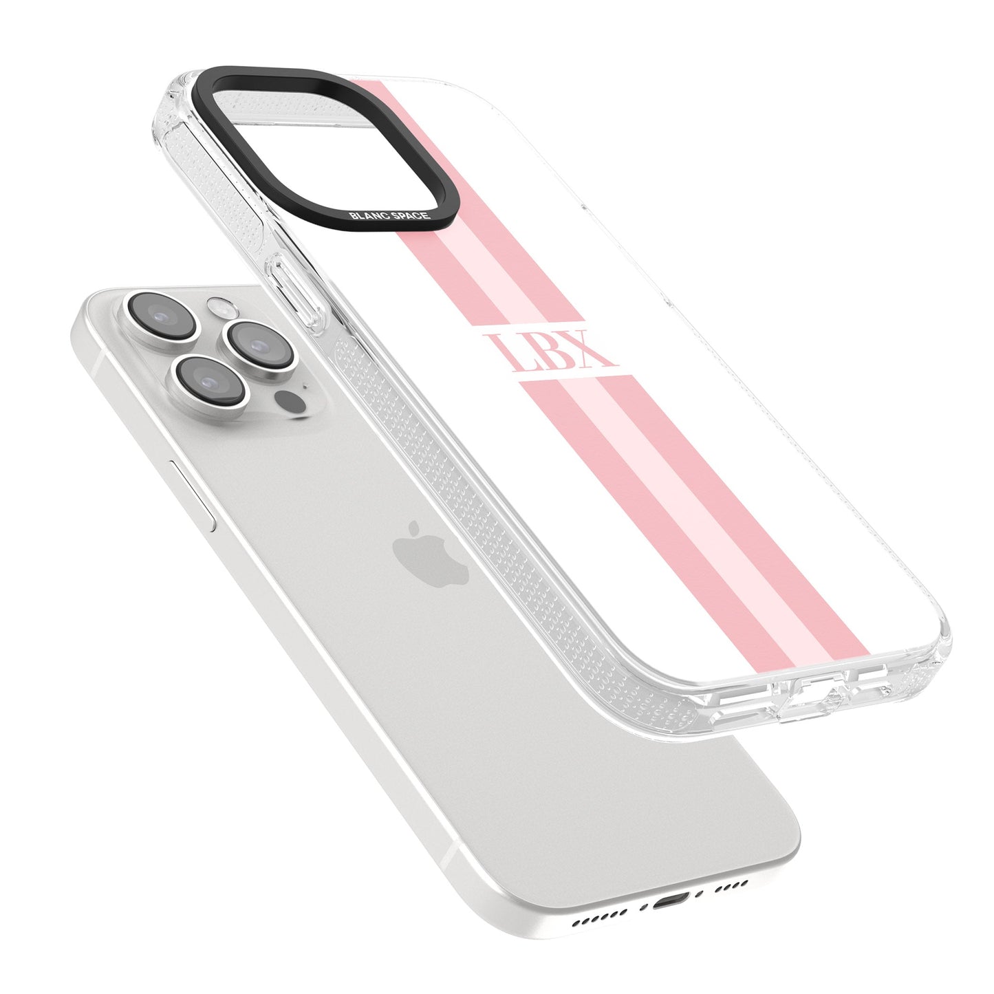 Personalised Minimal Pink Stripe