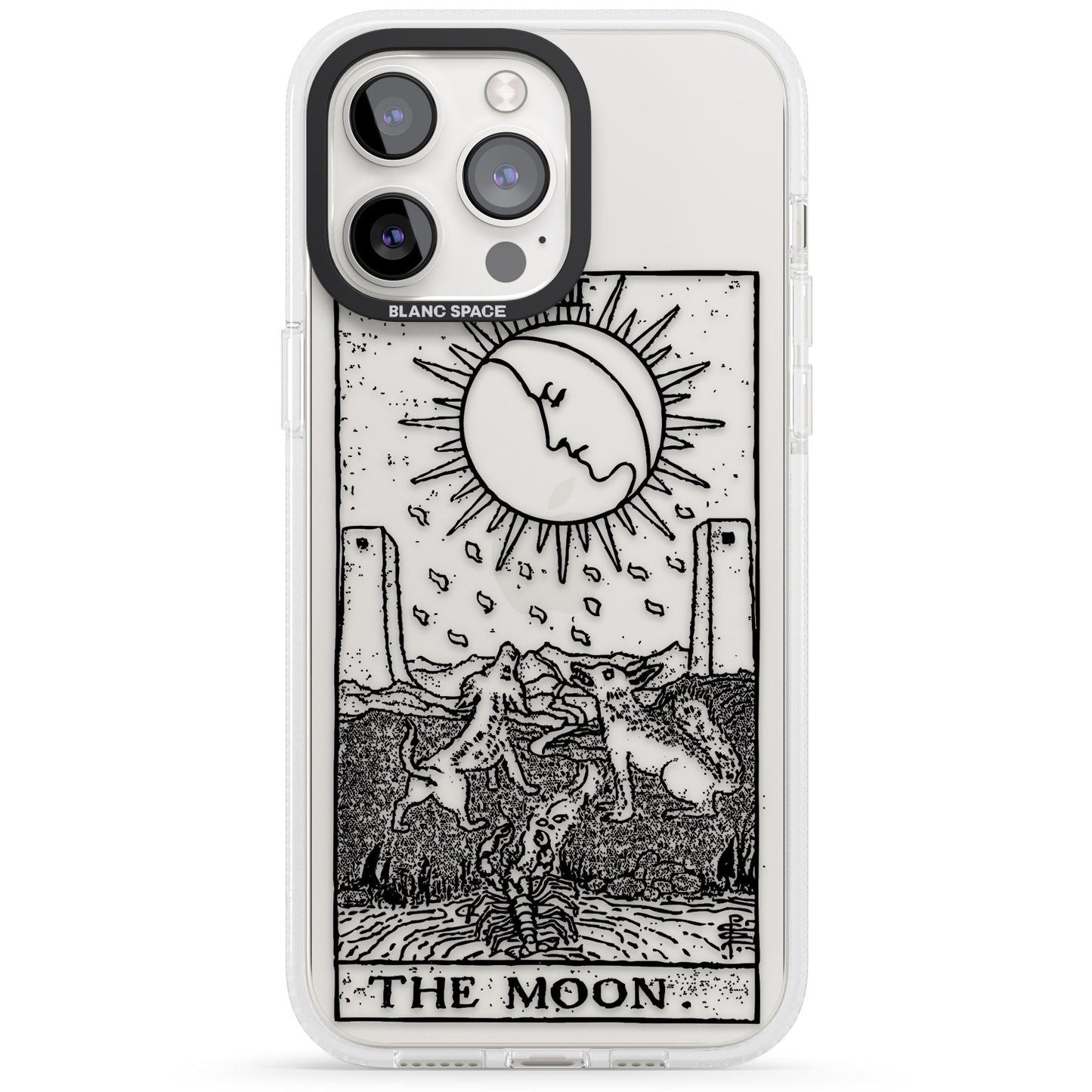 Personalised The Moon Tarot Card (Clear)