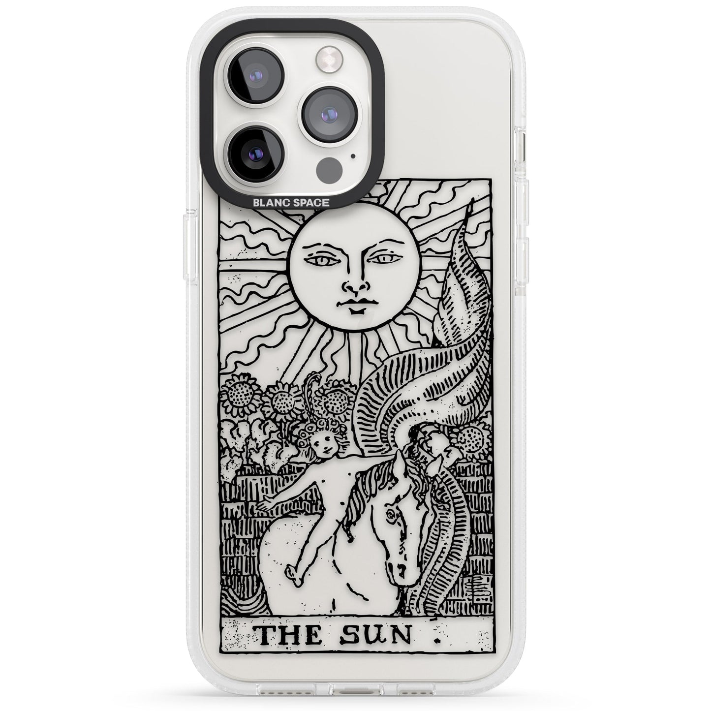 Personalised The Sun Tarot Card (Clear)