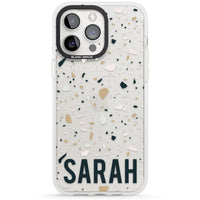 Personalised Terrazzo Blue, Pink, Brown