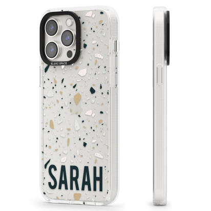 Personalised Terrazzo Blue, Pink, Brown