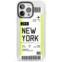 Personalised New York Boarding Pass