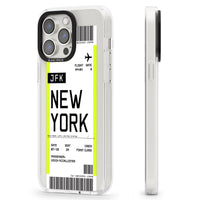 Personalised New York Boarding Pass