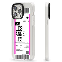 Personalisierte Bordkarte für Los Angeles