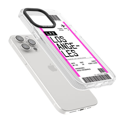 Personalisierte Bordkarte für Los Angeles