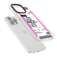 Personalisierte Bordkarte für Los Angeles