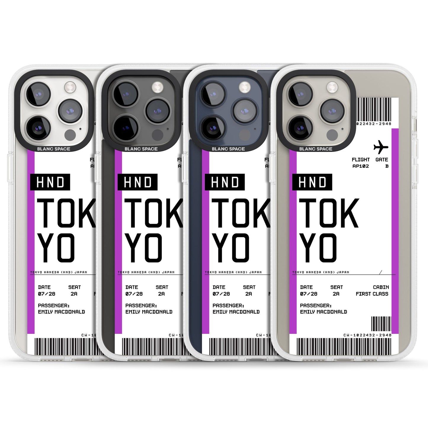 Personalised Tokyo Boarding Pass