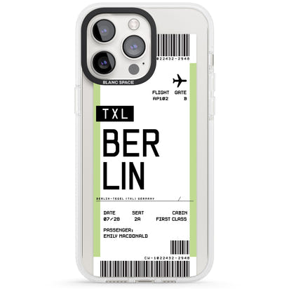 Personalised Berlin Boarding Pass