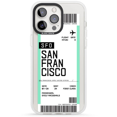 Personalised San Francisco Boarding Pass