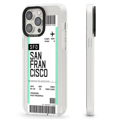 Personalised San Francisco Boarding Pass