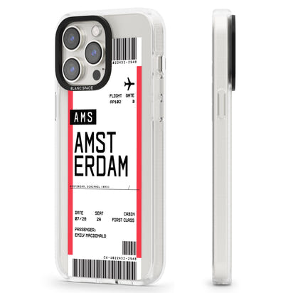 Personalised Amsterdam Boarding Pass