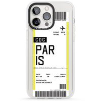 Personalised Paris Boarding Pass