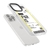 Personalised Paris Boarding Pass