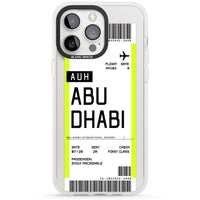 Personalised Abu Dhabi Boarding Pass