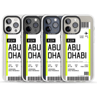 Personalised Abu Dhabi Boarding Pass