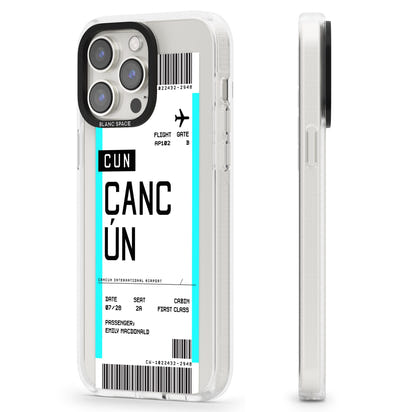 Personalised Cancún Boarding Pass