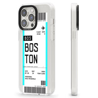 Personalised Boston Boarding Pass