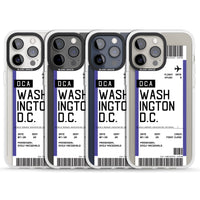 Personalised Washington D.C. Boarding Pass