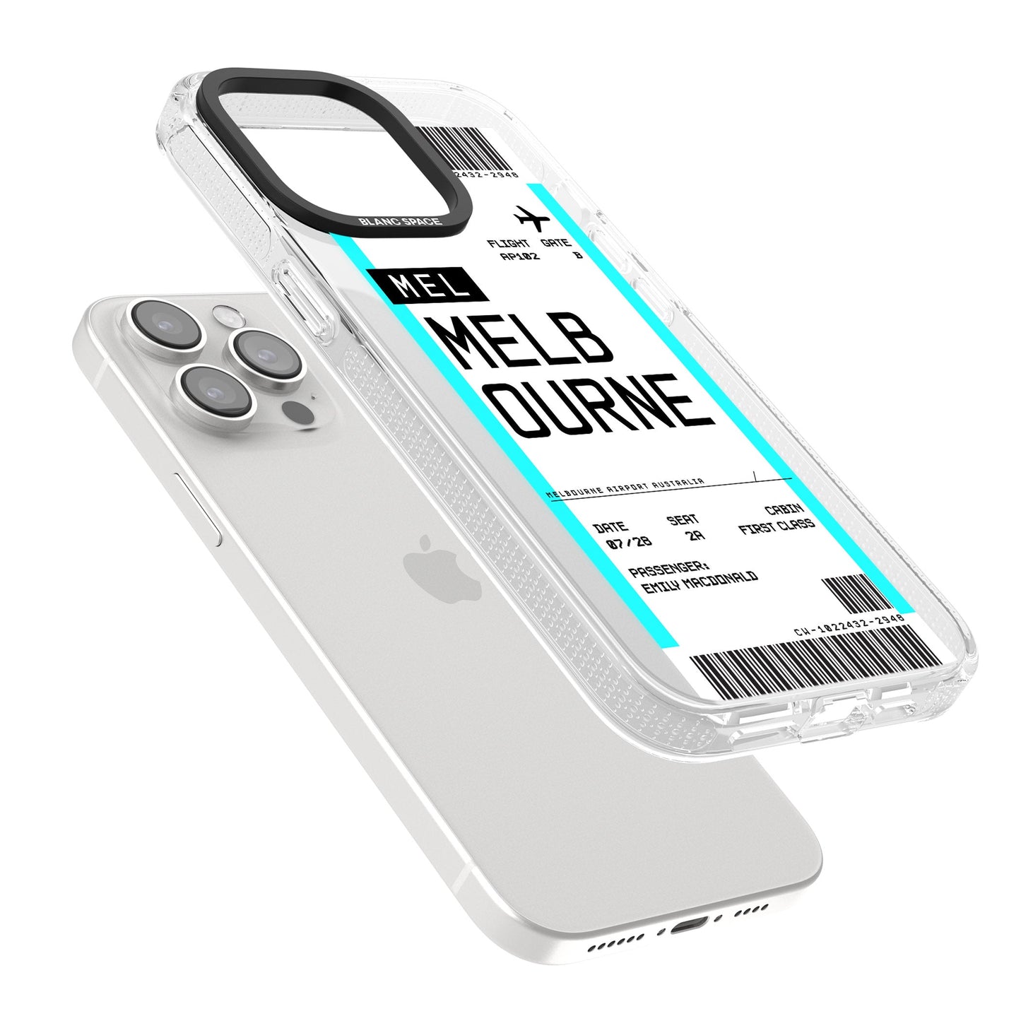 Personalised Melbourne Boarding Pass