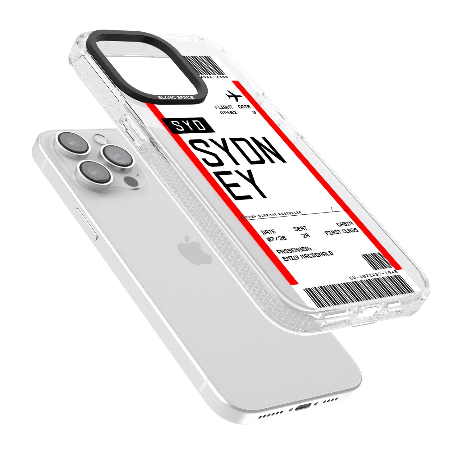 Personalised Sydney Boarding Pass