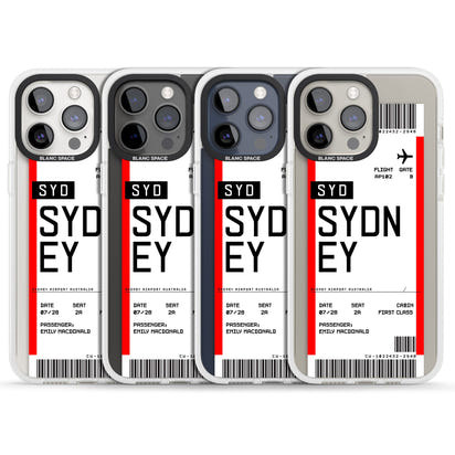 Personalised Sydney Boarding Pass