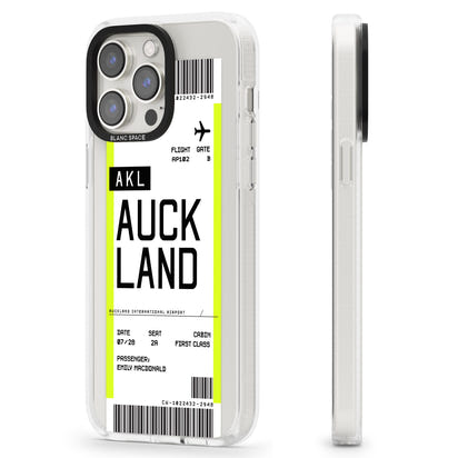 Personalised Auckland Boarding Pass