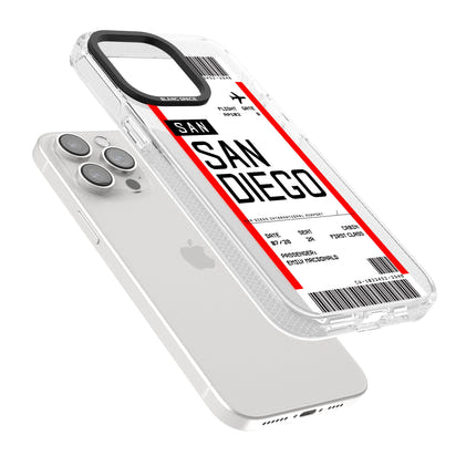 Personalised San Diego Boarding Pass