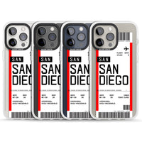 Personalised San Diego Boarding Pass