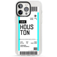 Personalised Houston Boarding Pass