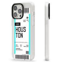 Personalised Houston Boarding Pass