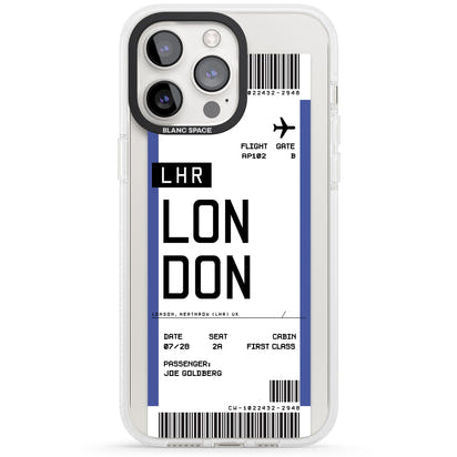 Personalised London Boarding Pass