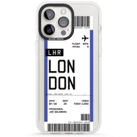 Personalised London Boarding Pass