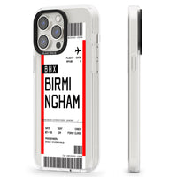 Personalised Birmingham Boarding Pass